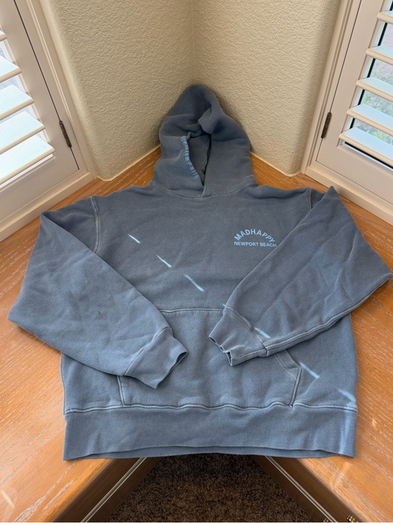 Madhappy Tops - *SOLD* NWT Madhappy Newport Beach Slate Blue Midweight Hoodie